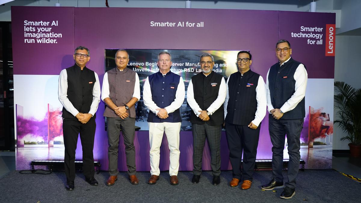 Lenovo to make AI servers in India; opens R&D facility in Bengaluru